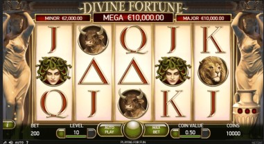 Divine Fortune Theme & Graphics