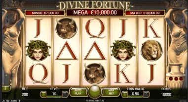 Divine Fortune Theme & Graphics