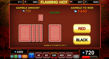Flaming Hot redblack