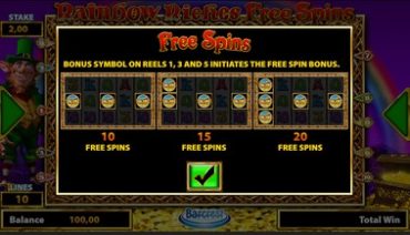 Rainbow Riches Free Spins 5