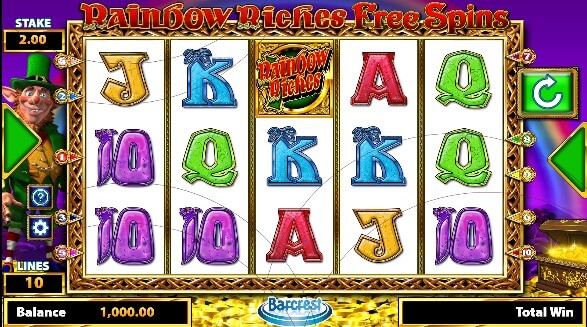 Rainbow Riches Free Spins Theme