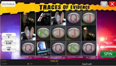 Traces of Evidence 1