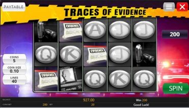 Traces of Evidence 4