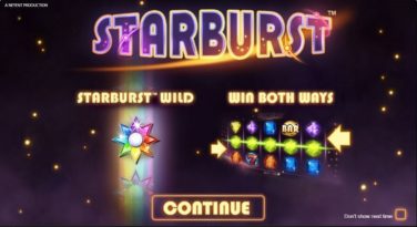starburst screen shot 1