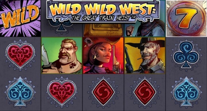 Wild Wild West The Great Train Heist Theme & Design