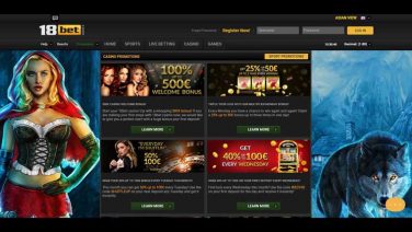 18bet casino screenshot (3)