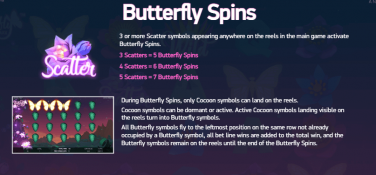 Butterfly Staxx Free Spins
