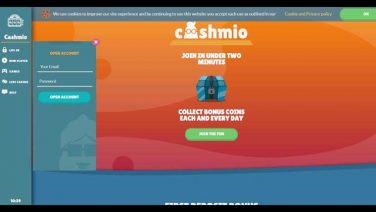 cashmio casino screenshot (1)