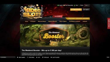 Videoslots Casino screenshot (4)
