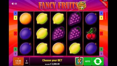 Fancy Fruits Crazy Chicken Shooter screenshot (2)