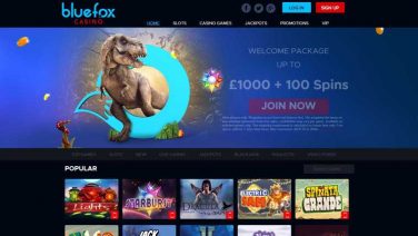 bluefox casino screenshot (1)