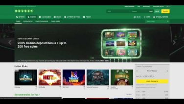 Unibet Casino screenshot (1)