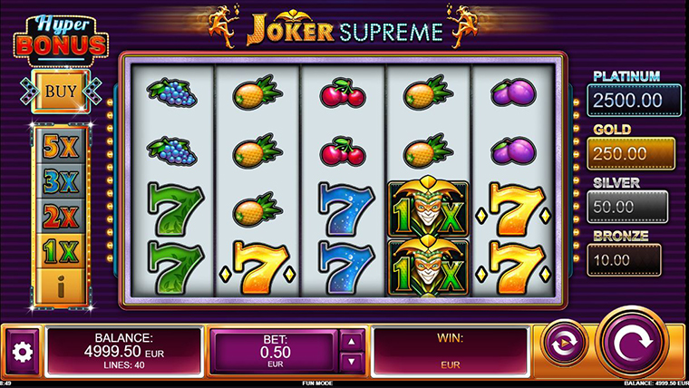 Joker Supreme RTP and Free Play For Fun