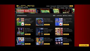 slotland casino screenshot (2)