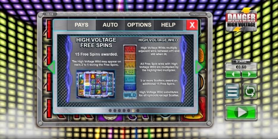 Danger High Voltage High Voltage Free Spins