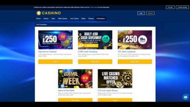 cashino casino screenshot (4)