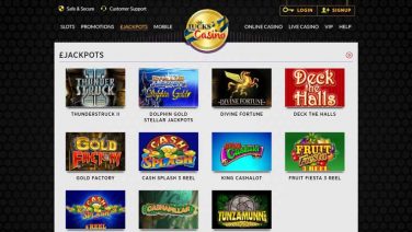 lucks casino screenshot (3)