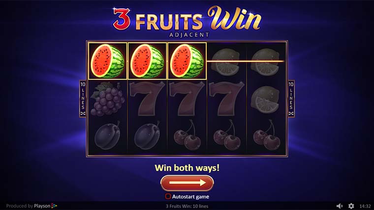 Spiele 3 Fruits Win: 10 Lines - Video Slots Online Spiele 3 Fruits Win: 10 Lines - Video Slots Online