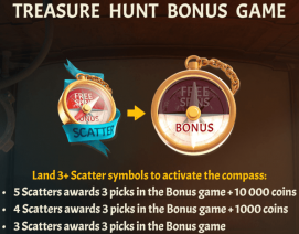 Jackpot Raiders bonus game