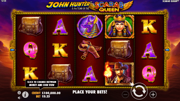 John Hunter and the Tomb of the Scarab Queen Theme & Graphics