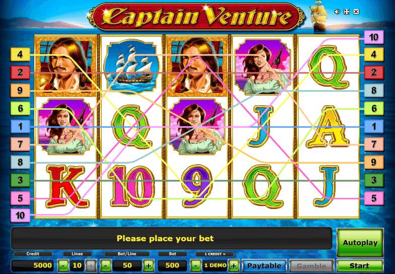 Captain Venture Theme & Design
