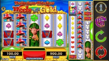 Rainbow Riches Reels of Gold Theme