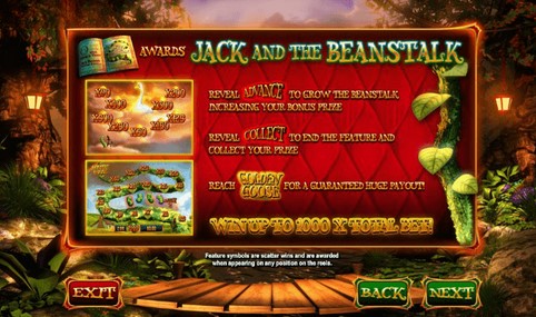 Wish Upon A Jackpot Jack and the Beanstalk
