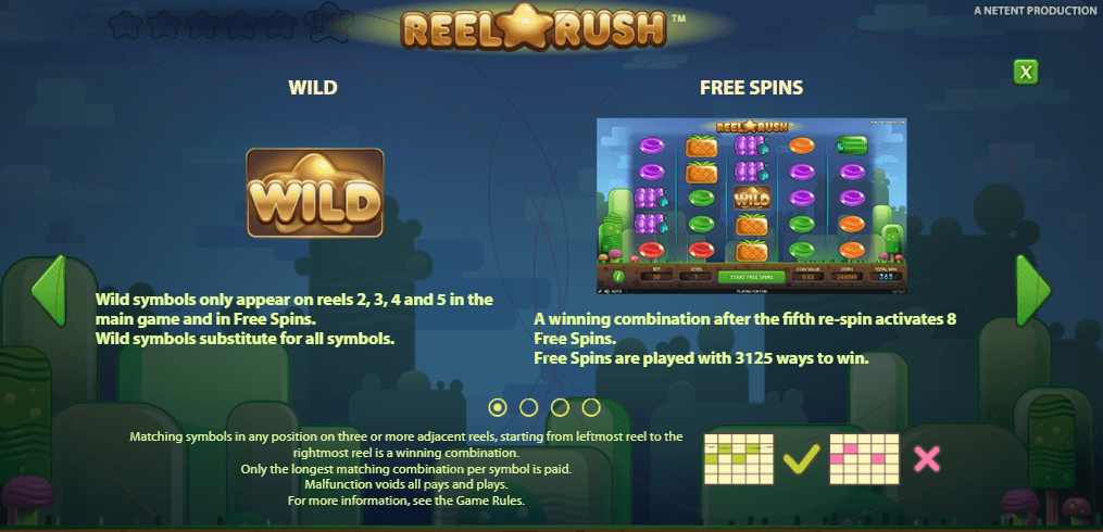Reel Rush Free Spins