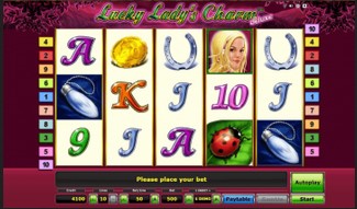 Lucky Lady's Charm Deluxe Theme & Graphics