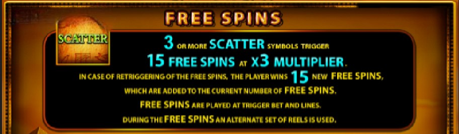 Rise of Ra Free Spins