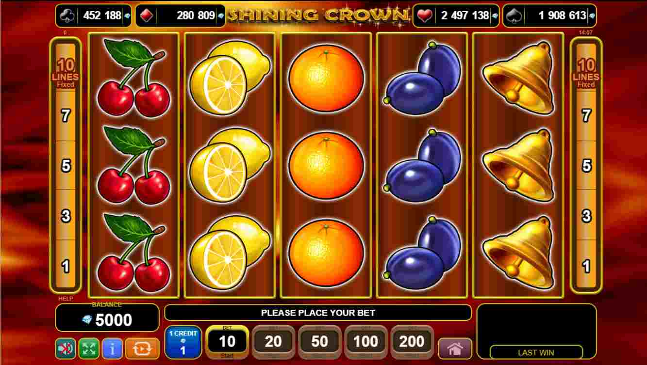 Shining Crown Theme & Graphics
