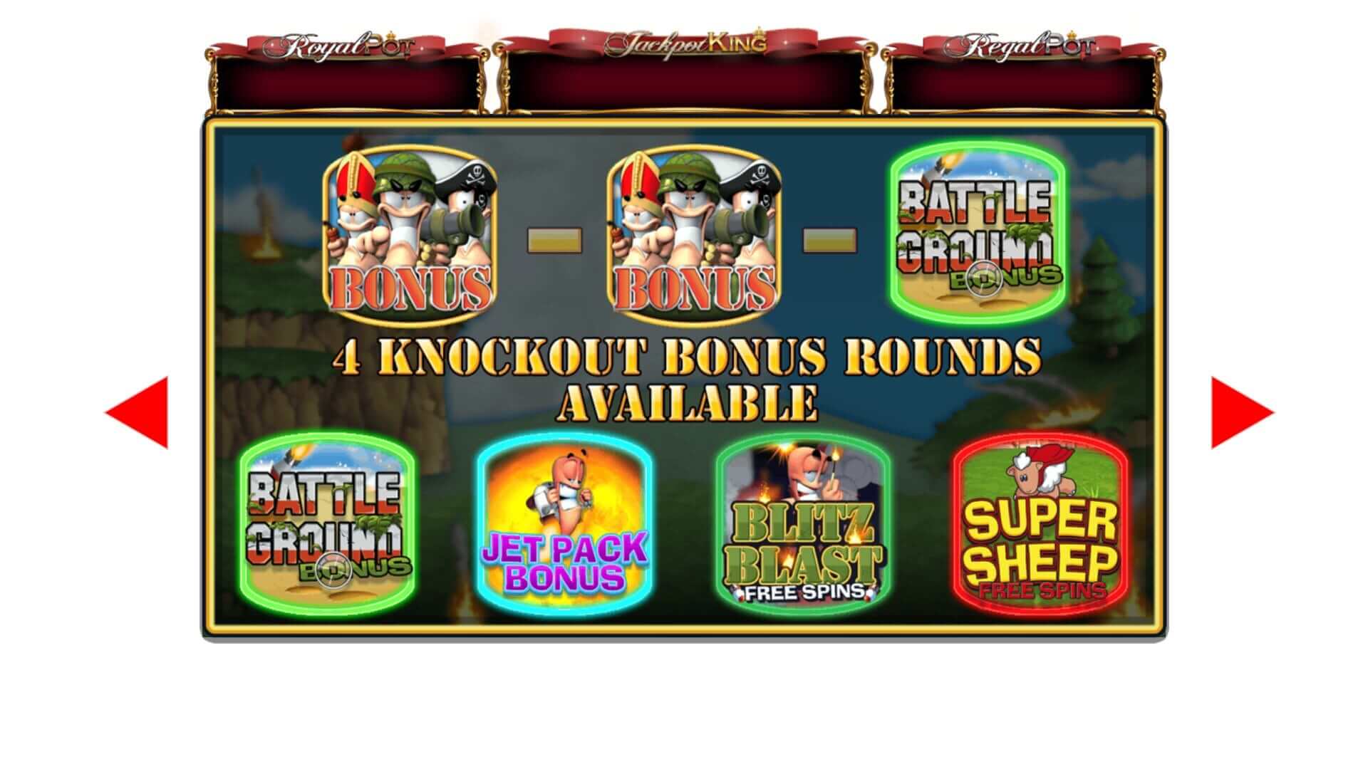 Worms Reloaded BATTLEGROUND BONUS