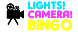 Lights Camera Bingo Casino Logo