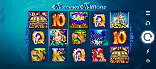 Mermaid’s Millions (Microgaming) Theme and Design