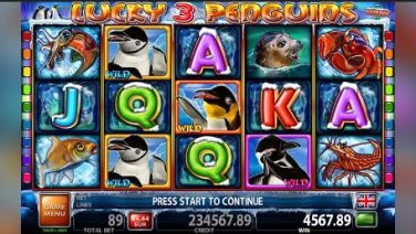 Lucky 3 Penguins Theme