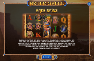 Aztec Spell Free Spins