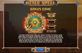 Aztec Spell Bonus Game
