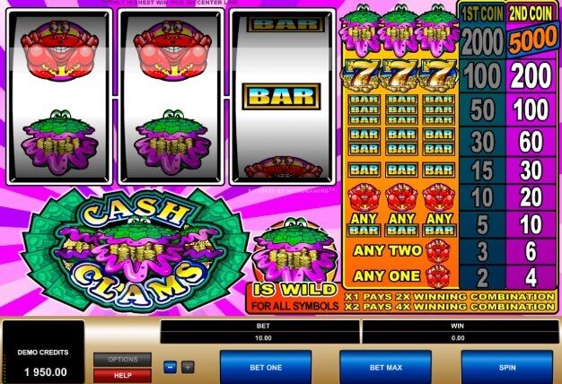 Cash Clams Theme