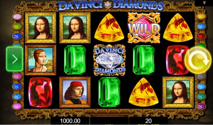 Da Vinci Diamonds Theme & Graphics