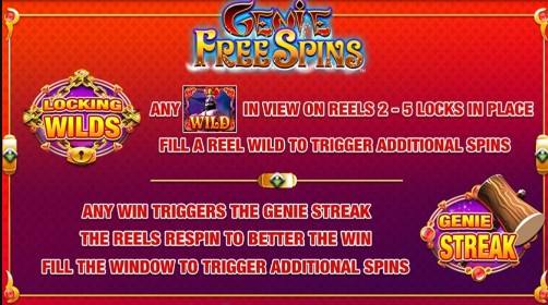 Genie Jackpot Megaways Locking Wilds