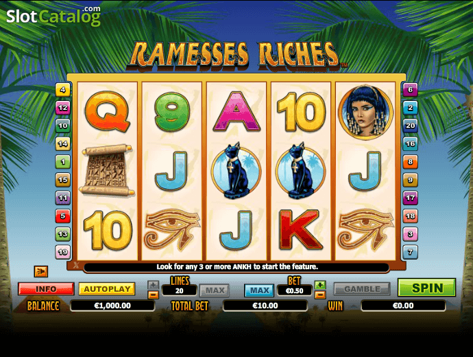 Ramesses Riches Theme and Design