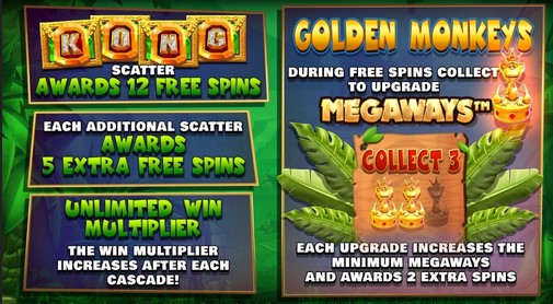 Return Of Kong Megaways Free Spins