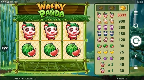 Wacky Panda Theme