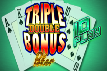 Triple Double Bonus Poker - 10 Play Genii