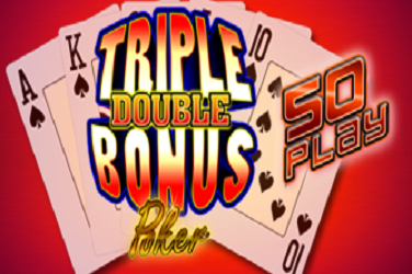 Triple Double Bonus Poker - 50 Play Genii