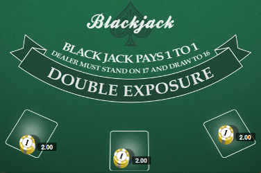 Double Exposure BlackJack MH Play'n GO