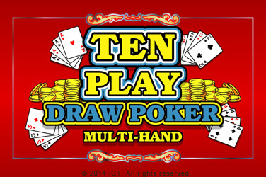 10 Play Draw Poker IGT