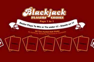 Blackjack Players Choice OneXTwoGaming