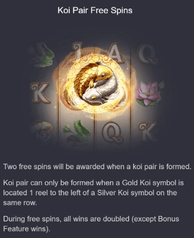 Dragon Legend Koi Pair Free Spins