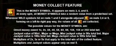 Wild Wild Riches Money Collect Feature